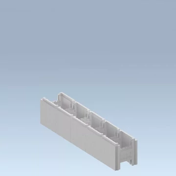 Hungarocell falazó blokk P80/P25 100x25x25cm
