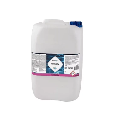 Aquasav pH csökkentő kénsav 15% 25 kg + FLA 220 kanna 25 liter, fehér