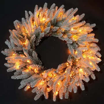 FROZEN LIGHTS koszorú 60 cm