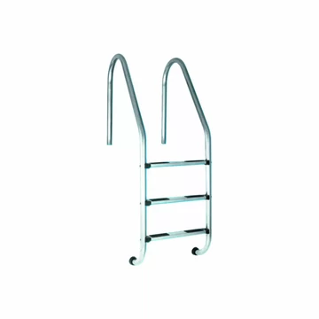 Létra nagy ívű, kiemelhető, 4 fokos AISI304