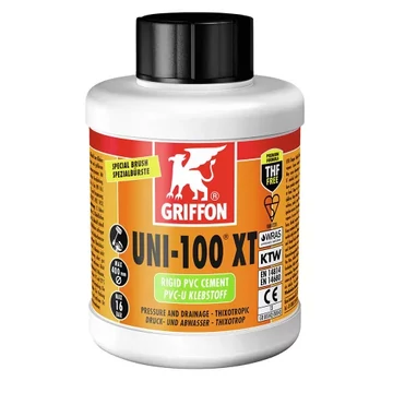 GRIFFON PVC ragasztó 500ml ecsettel THF mentes