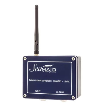 Rádióvezérléses Távkapcsoló 1 csatornás 2 gombos 12V/120W