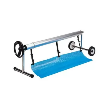 Kézi rozsdamentes tekercselő, mobil 4,4 - 5,4 méterig 