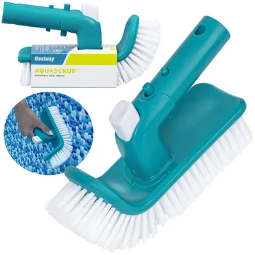 Bestway AquaScrub forgó medencetisztító kefe, 180° fej.
