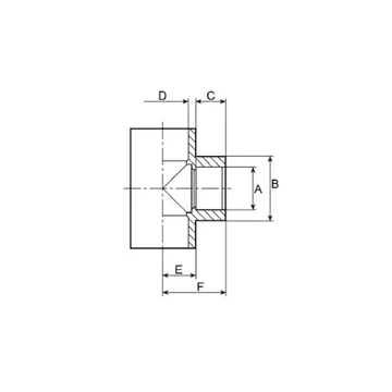 T szűkített 90- 50mm PVC