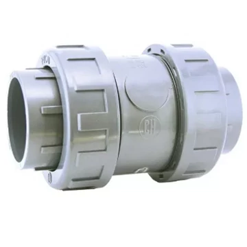 RUGÓS VISSZACSAPÓ SZELEP D50 U-PVC