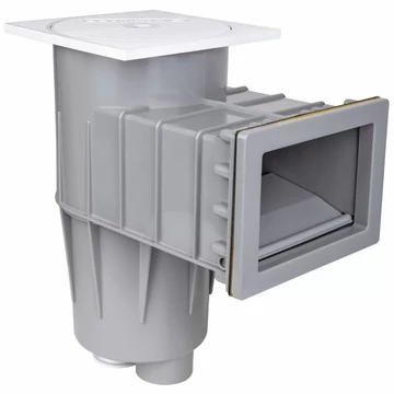 HAYWARD COFIES PREMIUM normál szájú szkimmer, világosszürke,  2" / D50, fóliás