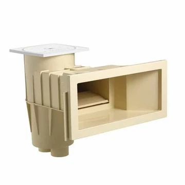 HAYWARD COFIES PREMIUM széles szájú szkimmer, hosszú nyakú, homokszínű, 2" / D63, fóliás