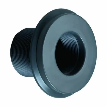 HAYWARD elszívó alapelem, menetes porszívó csatlakozó, sötétszürke, 2” / D50, fóliás