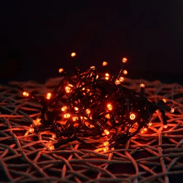 Dekortrend Kültéri vezérlős LED Fényfüzér 120 db / 6 m PIROS LED-del