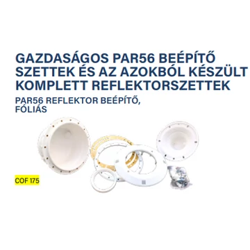 PAR56 fóliás lámpa beépítő