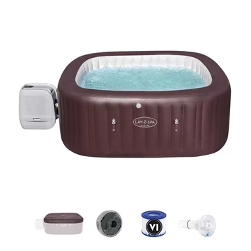 SPA Pool Maldives HydroJet Pro felfújható masszázsmedence ColorJet LED-világítással