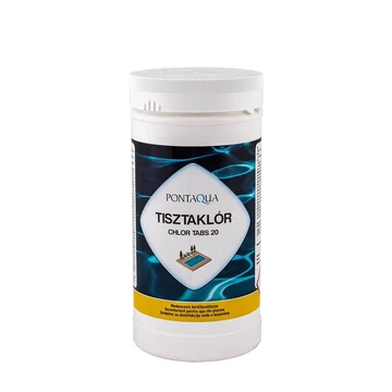 Tisztaklór lassan oldódó 20 g-os klórtabletta, 1 kg