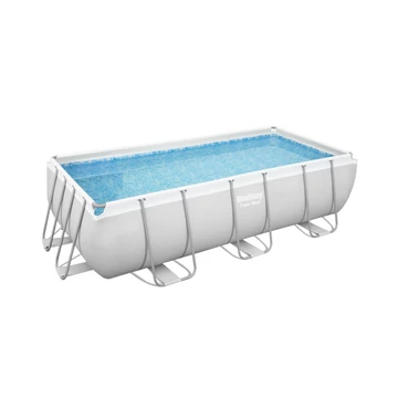 Bestway Capri szögletes fémvázas medence szett 404x201x100 cm