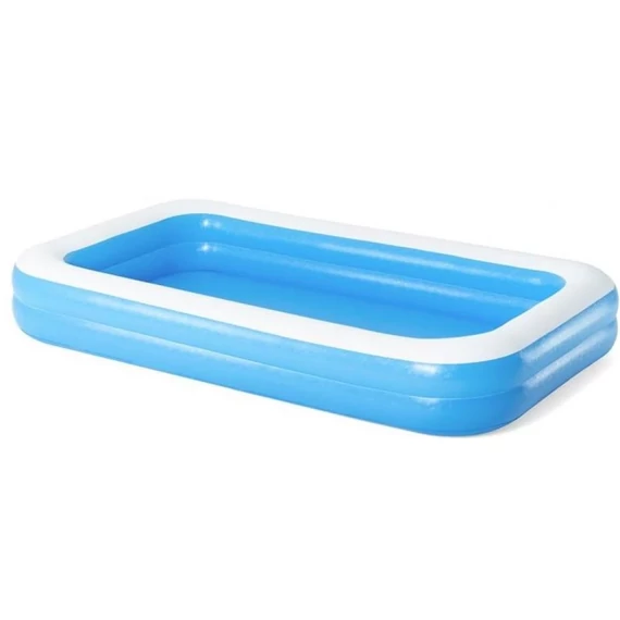 Bestway Family szögletes kék felfújható  medence 305 x 183 x 46 cm