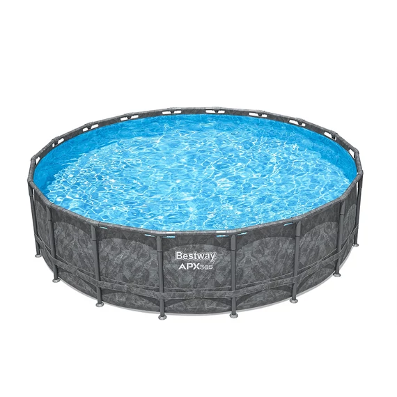 Kép 2/12 - Bestway Split fémvázas APX 365 medence szett 549 x 132 cm