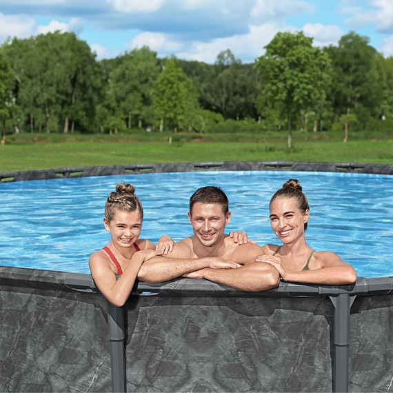 Bestway Split fémvázas APX 365 medence szett 549 x 132 cm