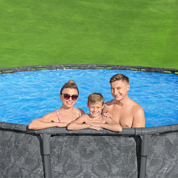 Kép 9/12 - Bestway Split fémvázas APX 365 medence szett 549 x 132 cm