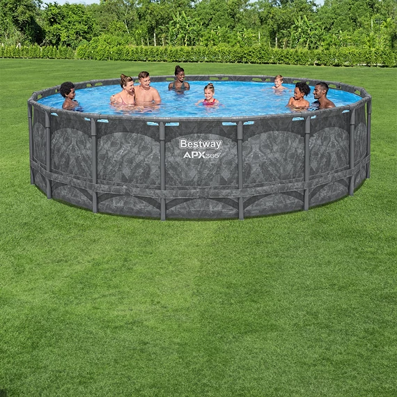 Bestway Split fémvázas APX 365 medence szett 549 x 132 cm