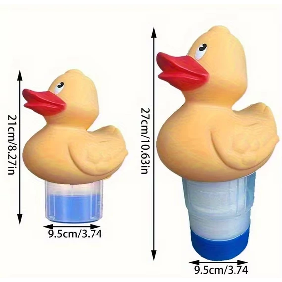 Kacsás Úszó vegyszeradagoló figurás