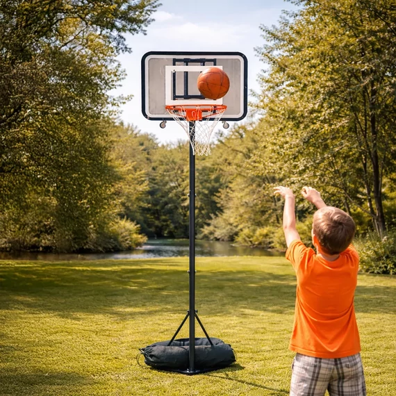 Kosárlabda palánk, 200-275 cm - 4 fokozatban állítható