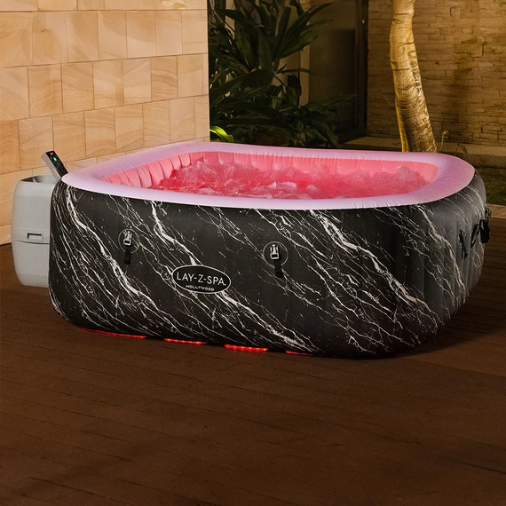 Lay-Z-Spa Hollywood Luxe Airjet masszázsmedence 180 x 180 x 66 cm 2025