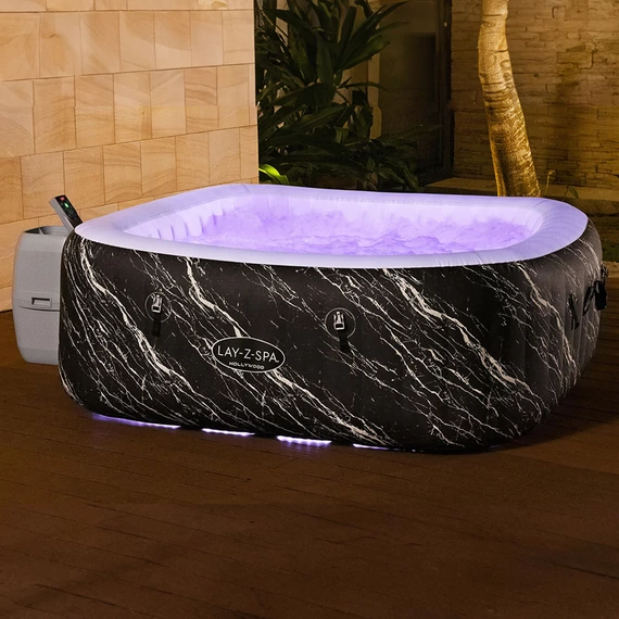 Lay-Z-Spa Hollywood Luxe Airjet masszázsmedence 180 x 180 x 66 cm 2025