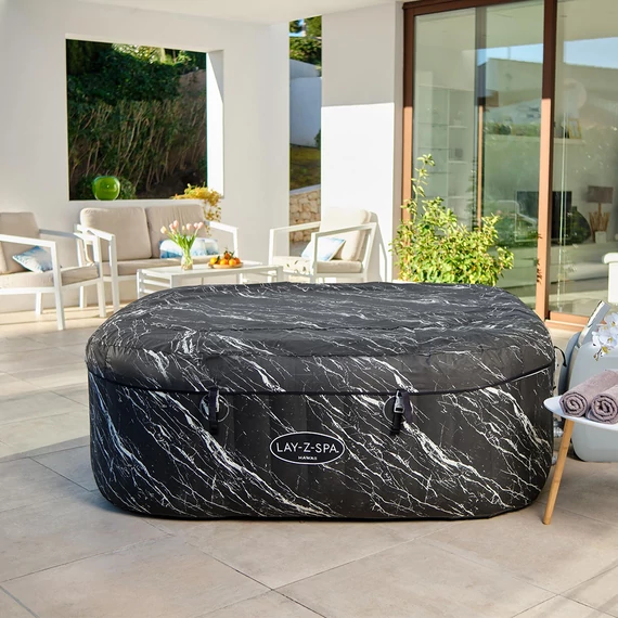 Lay-Z-Spa Hollywood Luxe Airjet masszázsmedence 180 x 180 x 66 cm 2025