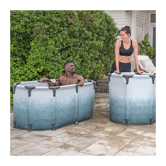 Lay-Z-Spa kerek, fémvázas jégfürdő kád 90 x 80 cm