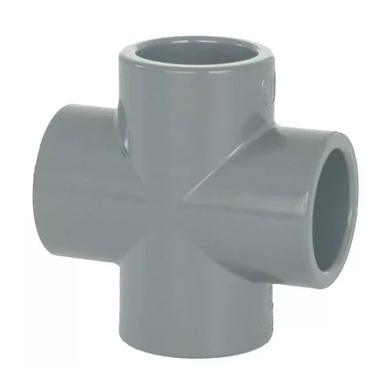 PVC kereszt idom D50