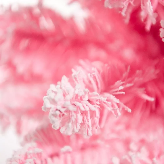 Pink Pine kicsi asztali rózsaszín műfenyő 60 cm