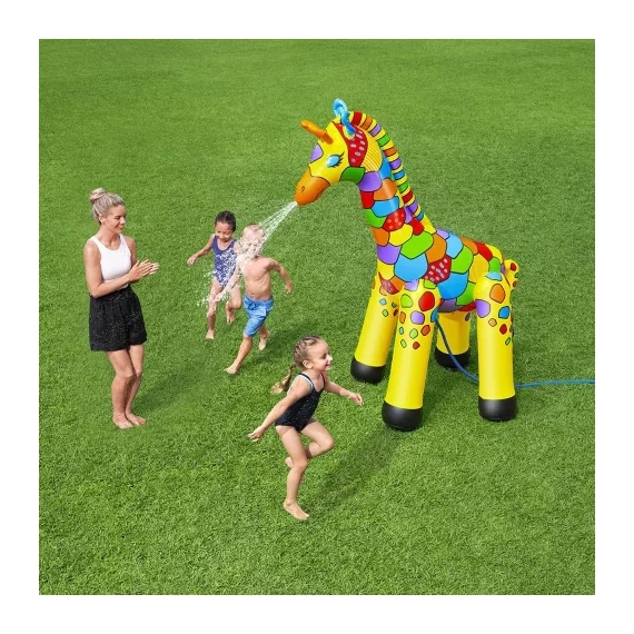 BESTWAY Jumbo Zsiráf Spriccelő 142 cm x 104 cm x 198 cm