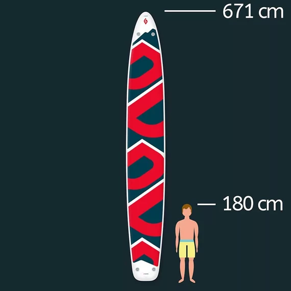 Gladiator DRGN SUP 670 x 86 x 20 cm