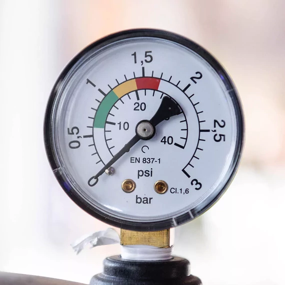 QP Azur oldal szelepes poliészter szűrőtartály 10m3/h  D500 mm -  váltószeleppel