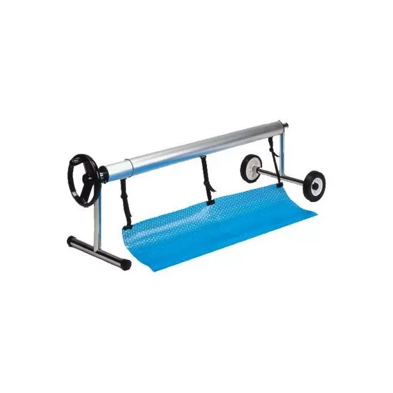 Kézi rozsdamentes tekercselő, mobil 4,4 - 5,4 méterig 