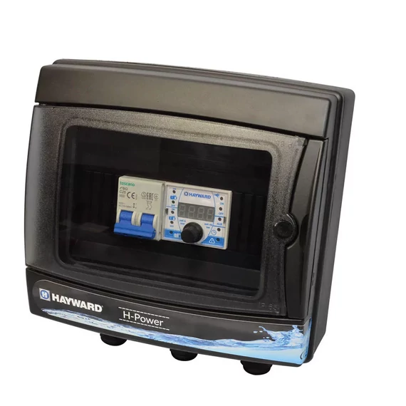 Hayward H-POWER moduláris vezérlő, 1~ 220V, FI-RELÉ - 100W trafóval