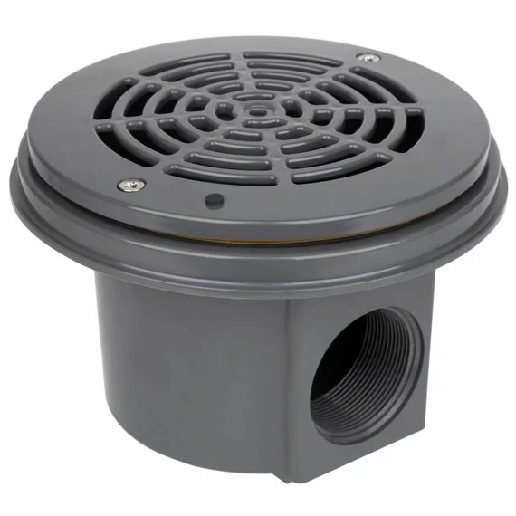 HAYWARD COFIES, fenékürítő, lapos ráccsal, sötétszürke, D50, 5 m3/h, fóliás