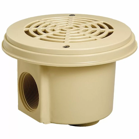 HAYWARD COFIES, fenékürítő, lapos ráccsal, homokszínű, D50, 5 m3/h, fóliás