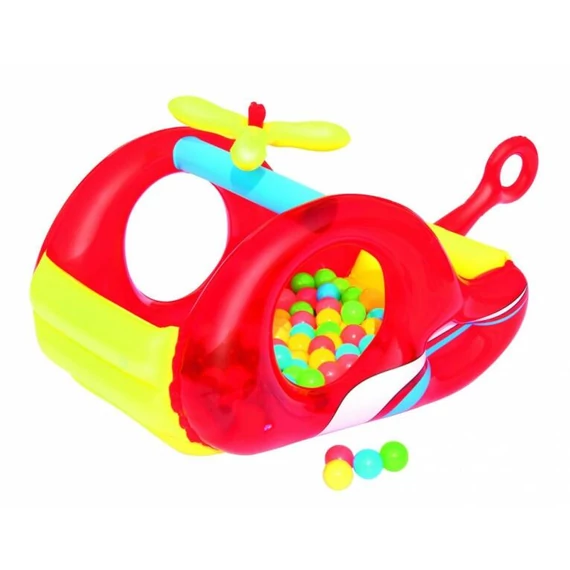 Helikopter labdákkal