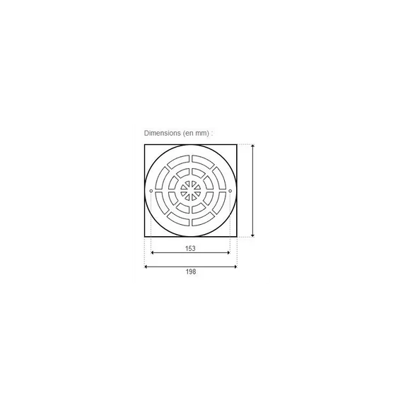 KO takarórózsa Hayward fenékürítőhöz