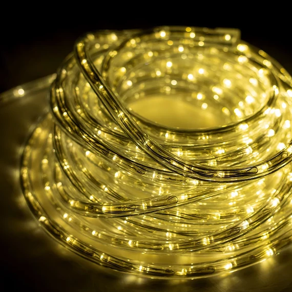 Dekortrend Fénykábel 10 m, meleg fehér, 8 funkció