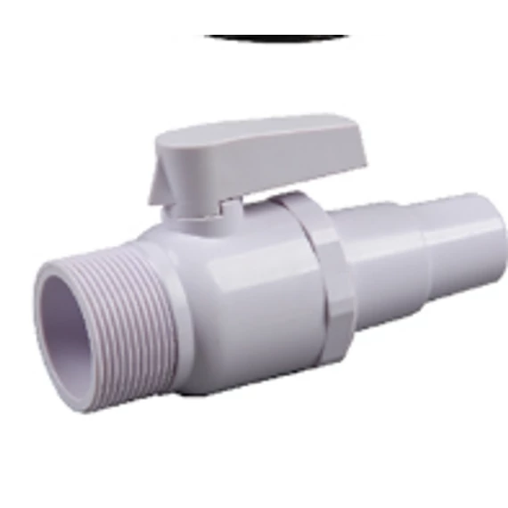 STARMATRIX egyenes, menetes gégecsöves tömlőcsatlakozó golyóscsappal, 1 1/2”