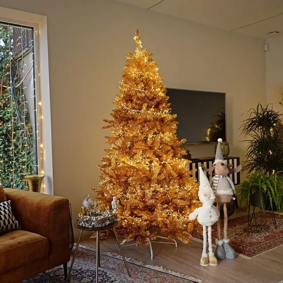 Kép 2/3 - Műfenyő Luxury Gold 210 cm
