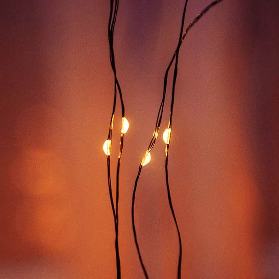 Dekortrend Tündérfény dekorfüzér 1000 LED meleg fehér, zöld kábel