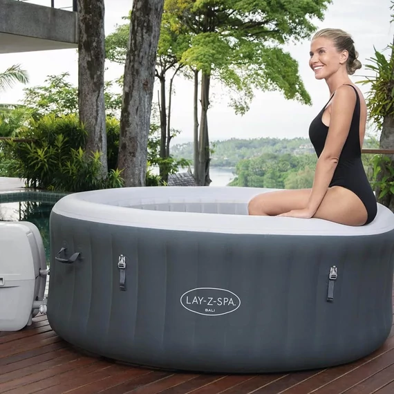 Kép 5/8 - Lay-Z Spa BALI Airjet felfújható masszázsmedence 180x66 cm