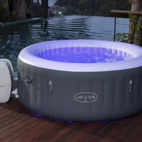Kép 6/8 - Lay-Z Spa BALI Airjet felfújható masszázsmedence 180x66 cm