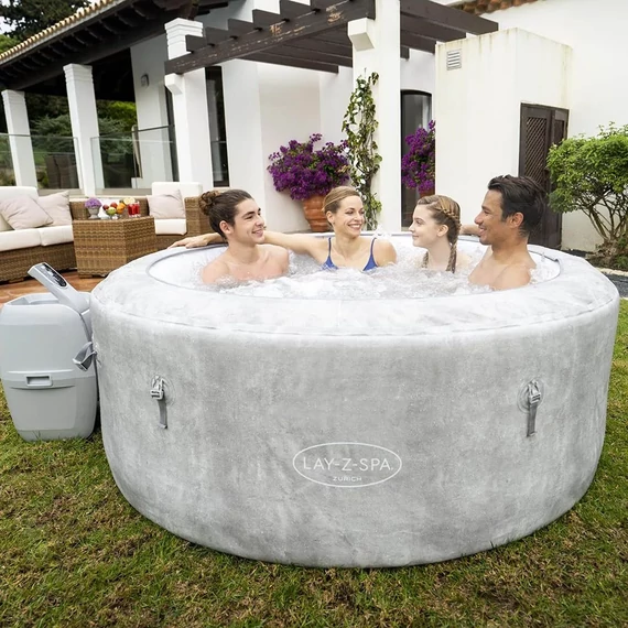 Kép 4/4 - Lay-Z-Spa  Zurich Airjet masszázsmedence 180 cm x 66 cm