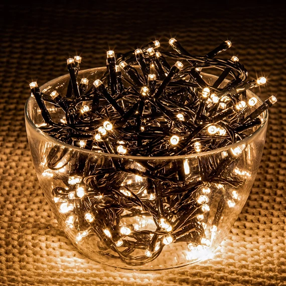 Dekortrend Basic fényfüzér, 180 db meleg fehér LED
