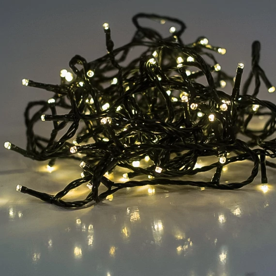 Dekortrend Basic elemes fényfüzér, 80 db meleg fehér LED, időzítő funkcióval