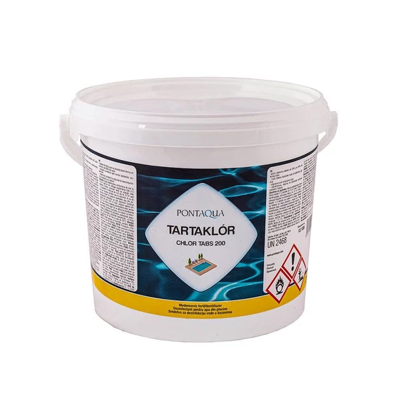 Tartaklór lassan oldódó 200 g-os klórtabletta, 3 kg
